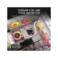 Produktbild för CORSAIR iCUE Link TITAN 360 RX LCD - kylsystem med vätska till processorn