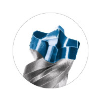 Produktbild för Bosch SDS plus-7X, Borrhammare, 6,5 mm, 165 mm, Tegel, Beton...