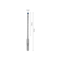 Produktbild för Bosch SDS plus-7X, Borrhammare, 6,5 mm, 165 mm, Tegel, Beton...