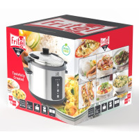 Produktbild för Fritel RC 1378, Svart, Rostfritt stål, 6 l, Knappar, Rostfri...