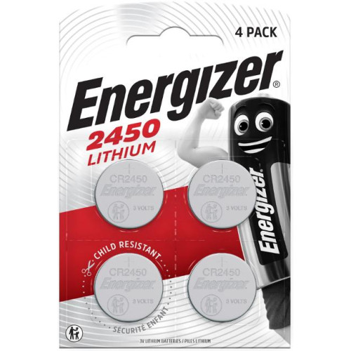 ENERGIZER Batteri ENERGIZER Lithium CR2450 4/fp