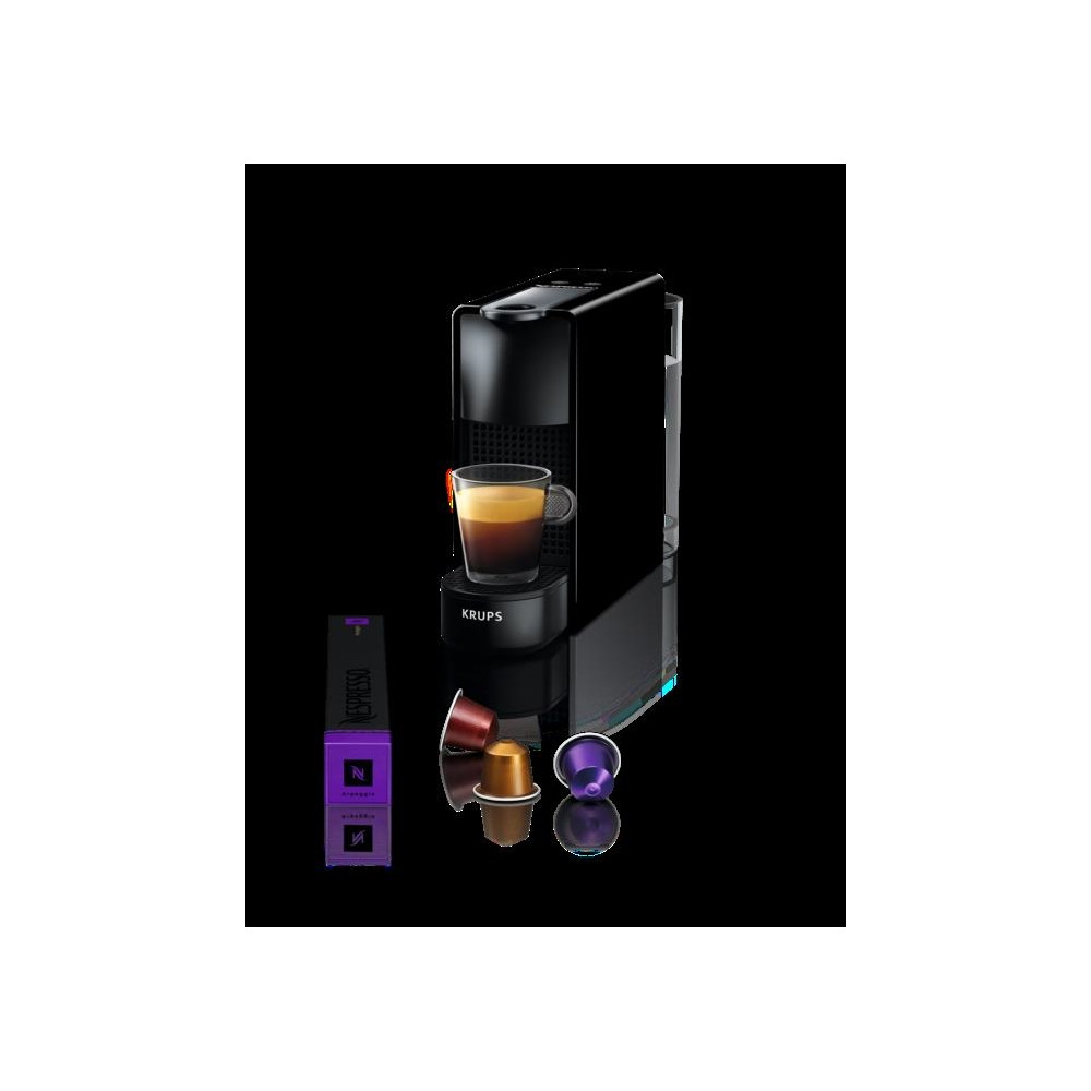 Produktbild för Krups Nespresso Essenza Mini XN1108 - kaffemaskin - 19 bar - svart