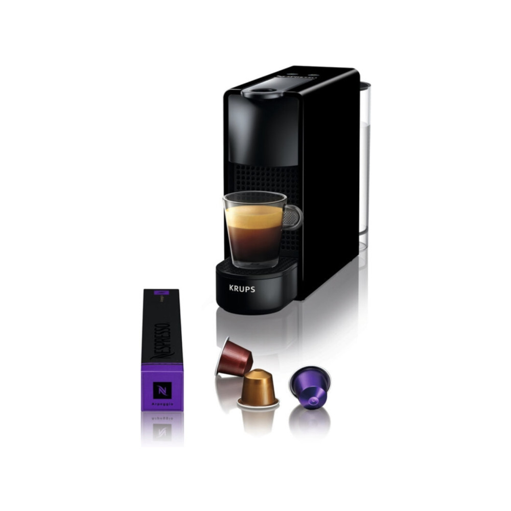 Produktbild för Krups Nespresso Essenza Mini XN1108 - kaffemaskin - 19 bar - svart