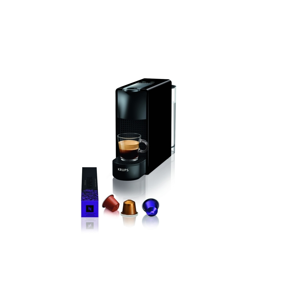 Produktbild för Krups Nespresso Essenza Mini XN1108 - kaffemaskin - 19 bar - svart
