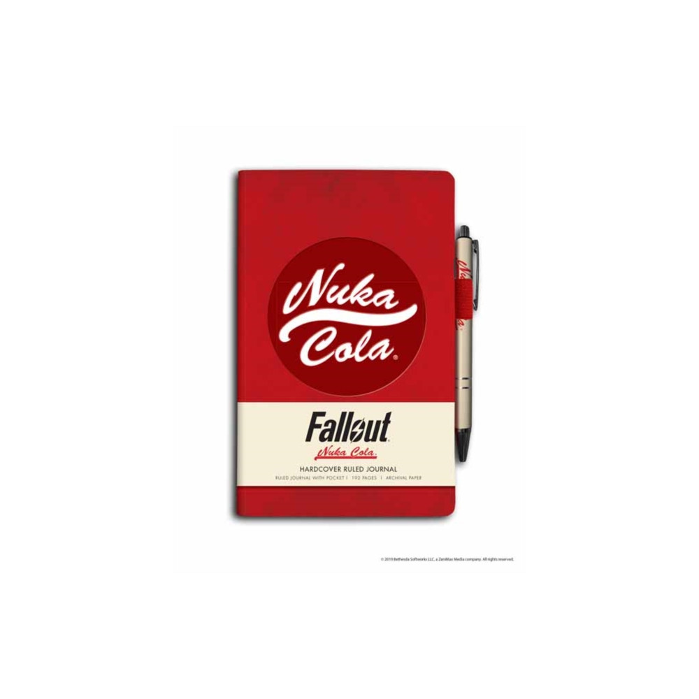 Produktbild för Fallout Hardcover Ruled Journal (With Pen) (inbunden, eng)