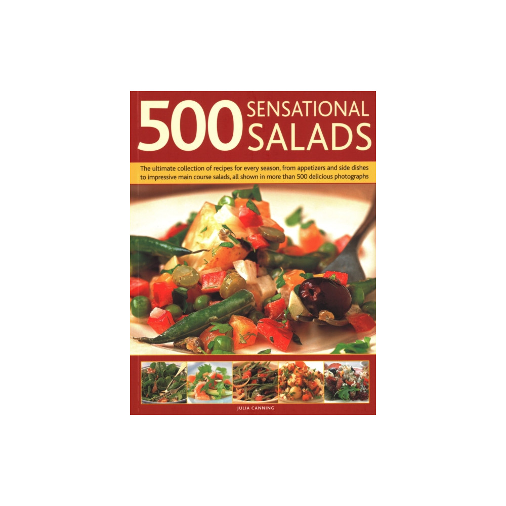 Produktbild för 500 Best-Ever Salads (häftad, eng)