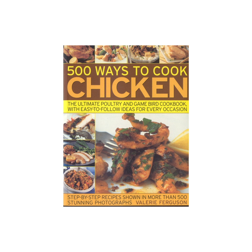 Produktbild för 500 Ways to Cook Chicken (häftad, eng)