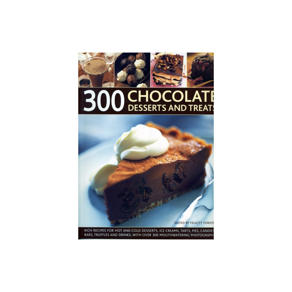 Produktbild för 300 Chocolate Desserts and Treats (häftad, eng)