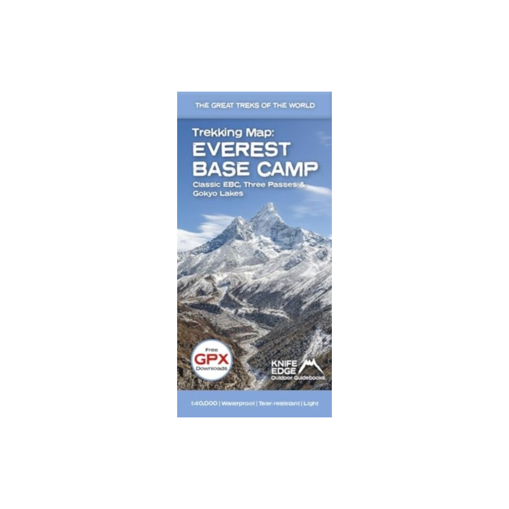 Produktbild för Everest Base Camp Trekking Map