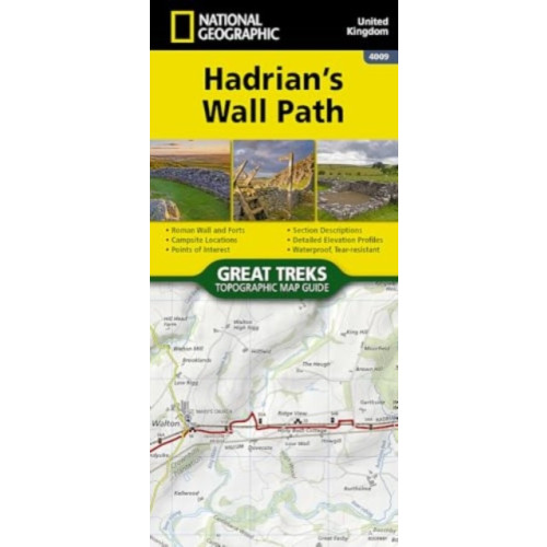 National Geographic Maps Hadrian's Wall Path Trail Map (4009)