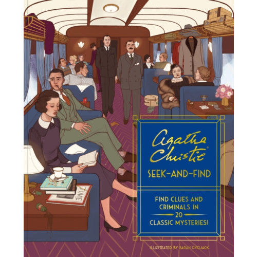 Chronicle Books Agatha Christie Seek-and-Find (häftad, eng)