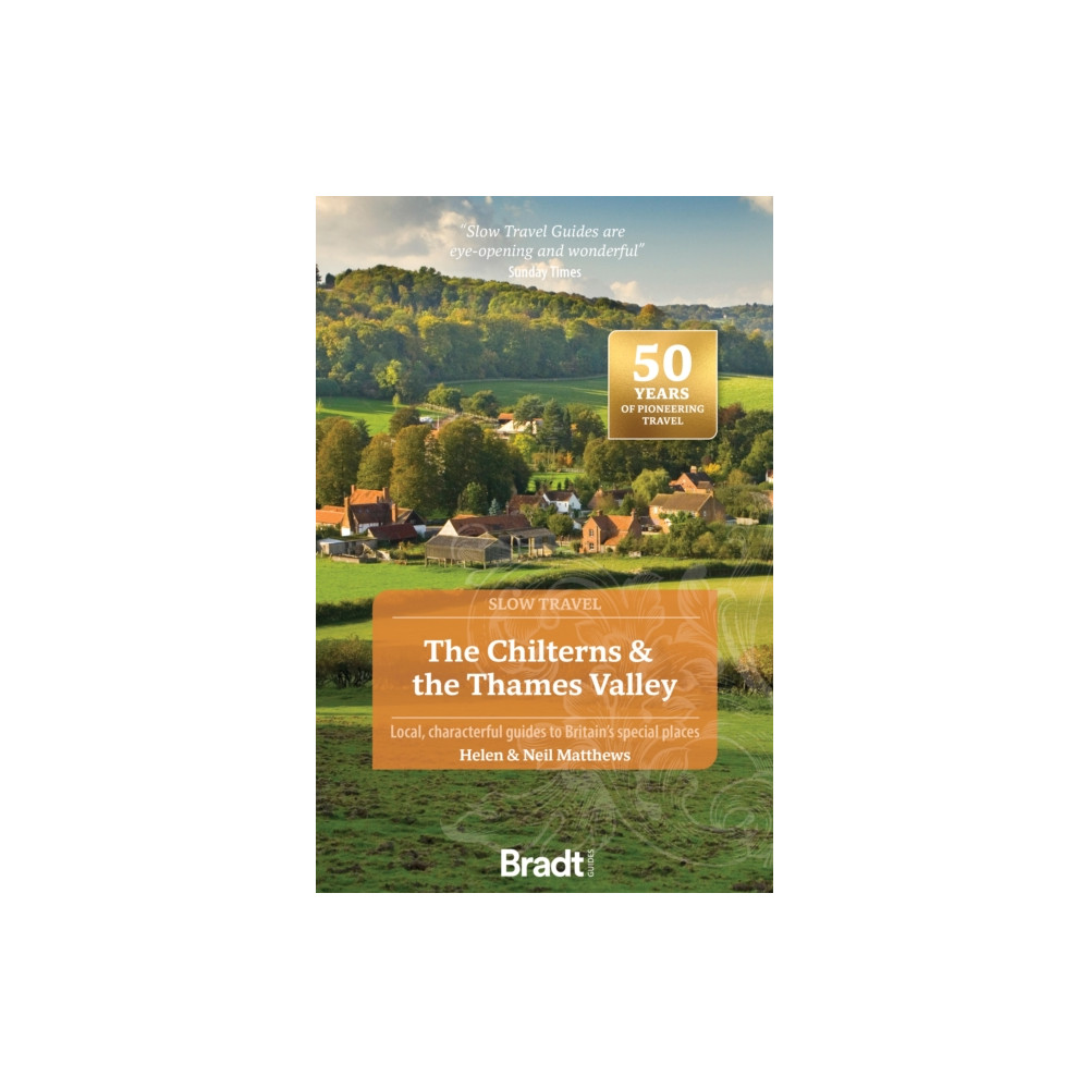 Produktbild för The Chilterns & the Thames Valley (Slow Travel) (häftad, eng)