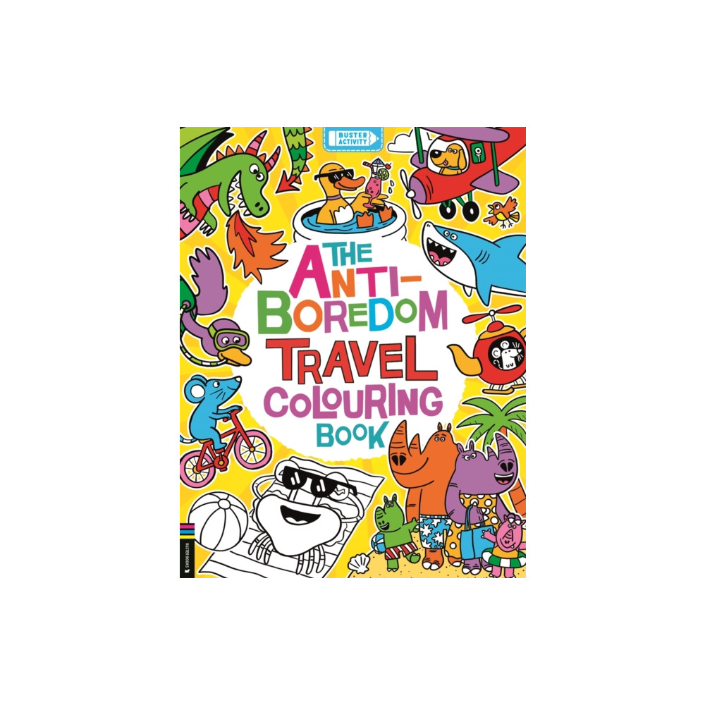 Produktbild för The Anti-Boredom Travel Colouring Book (häftad, eng)