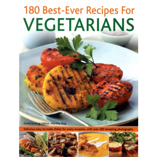Anness publishing 180 Best-ever Recipes for Vegetarians (häftad, eng)