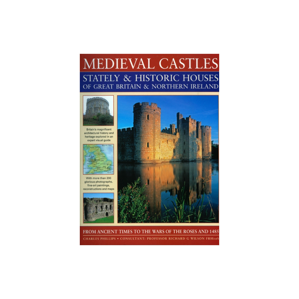 Produktbild för Medieval Castles, Stately and Historic Houses of Great Britain and Northern Ireland (häftad, eng)