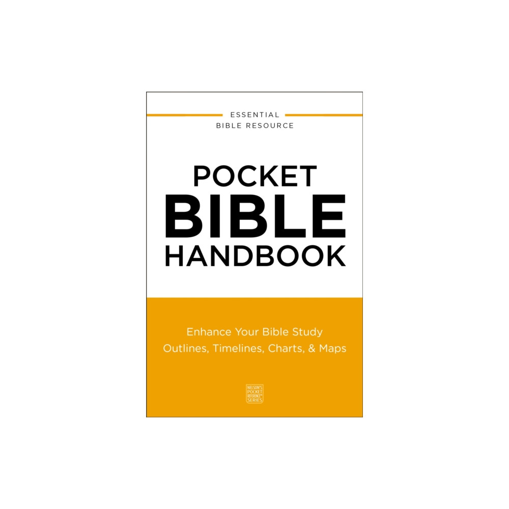 Produktbild för Pocket Bible Handbook (häftad, eng)