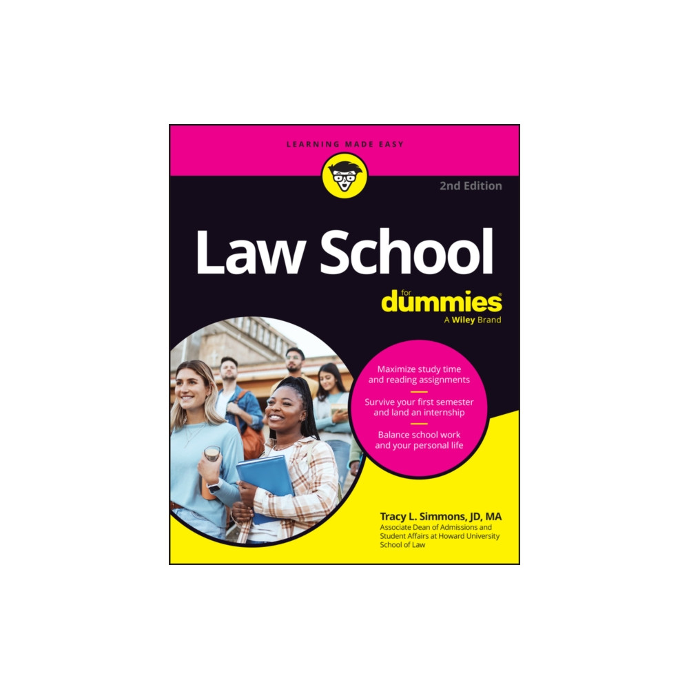 Produktbild för Law School For Dummies (häftad, eng)