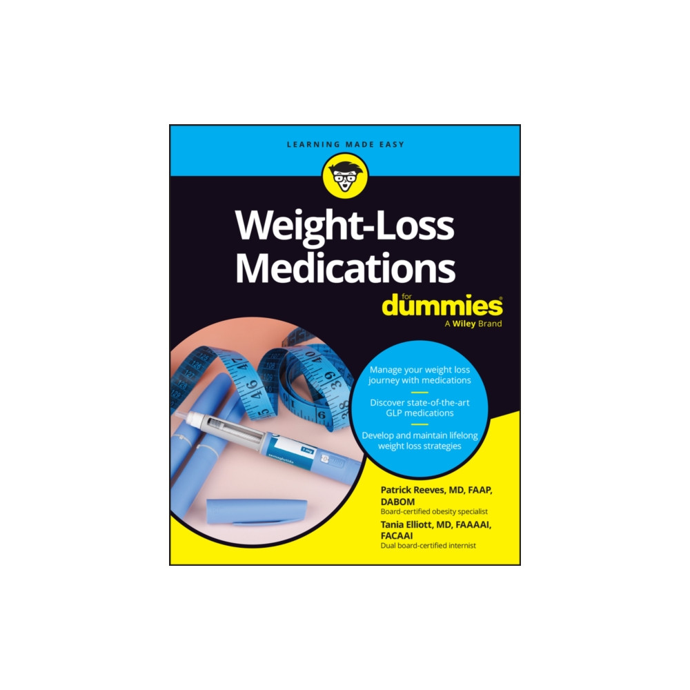 Produktbild för Weight-Loss Medications For Dummies (häftad, eng)