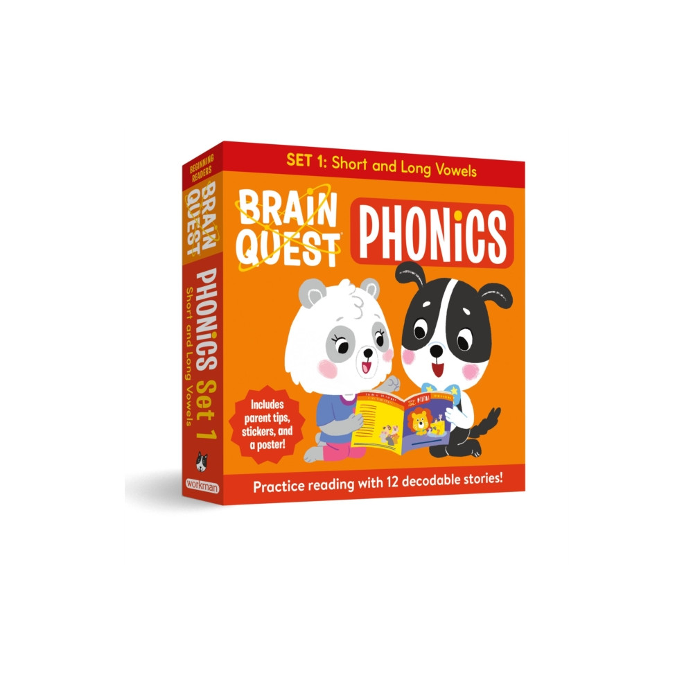 Produktbild för Brain Quest Phonics Readers: Set 1 (häftad, eng)
