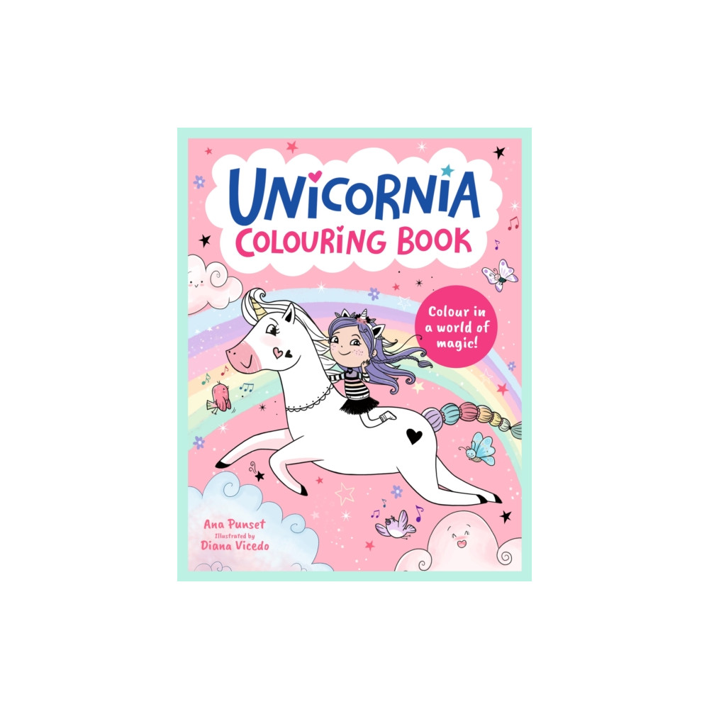 Produktbild för Unicornia Colouring Book (häftad, eng)