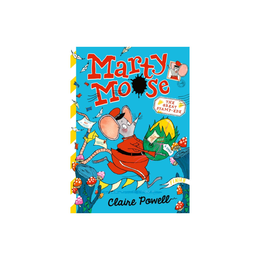 Produktbild för Marty Moose: The Great Stamp-ede (häftad, eng)