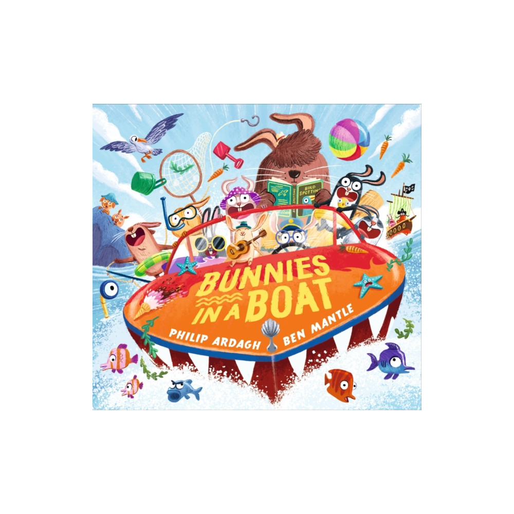 Produktbild för Bunnies in a Boat (bok, board book, eng)