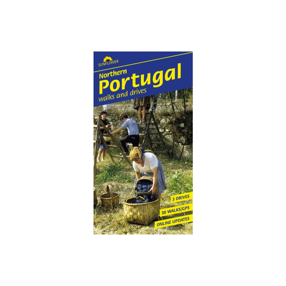 Produktbild för Northern Portugal Sunflower Walking Guide (häftad, eng)