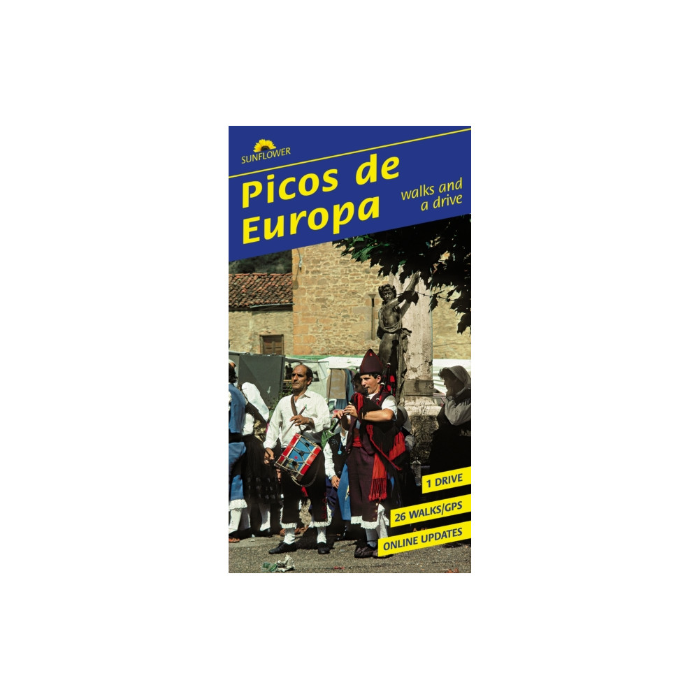 Produktbild för Picos de Europa Sunflower Walking Guide (häftad, eng)