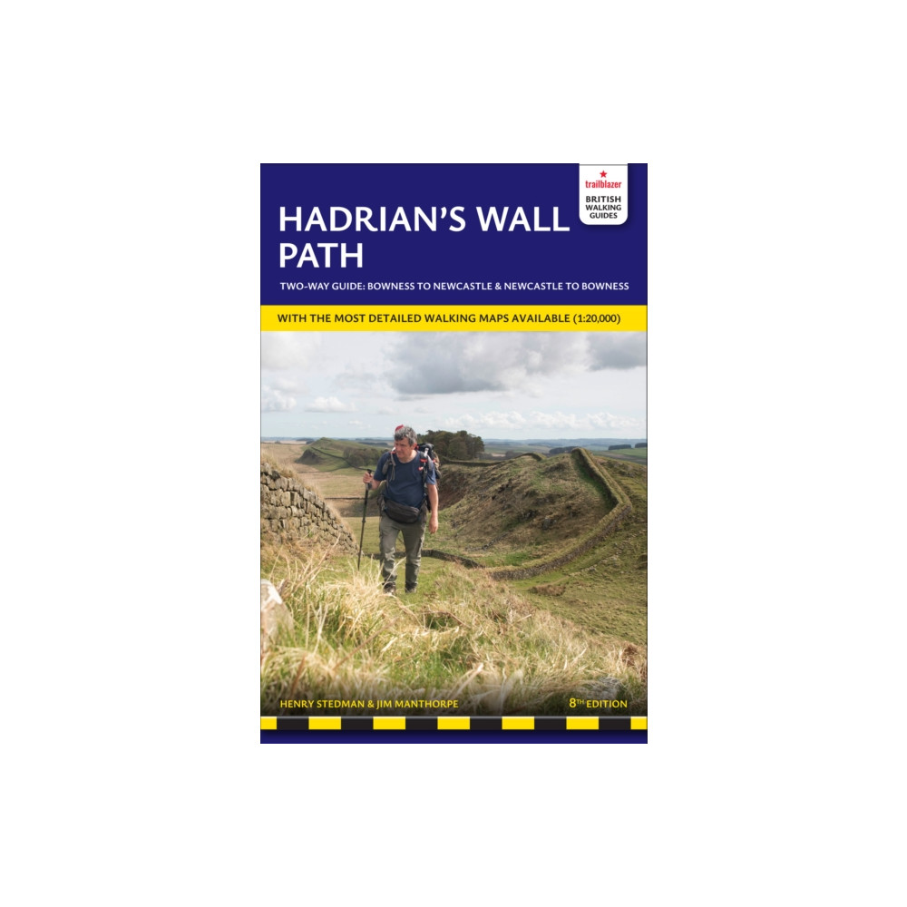 Produktbild för Hadrian's Wall Path Trailblazer Walking Guide (häftad, eng)