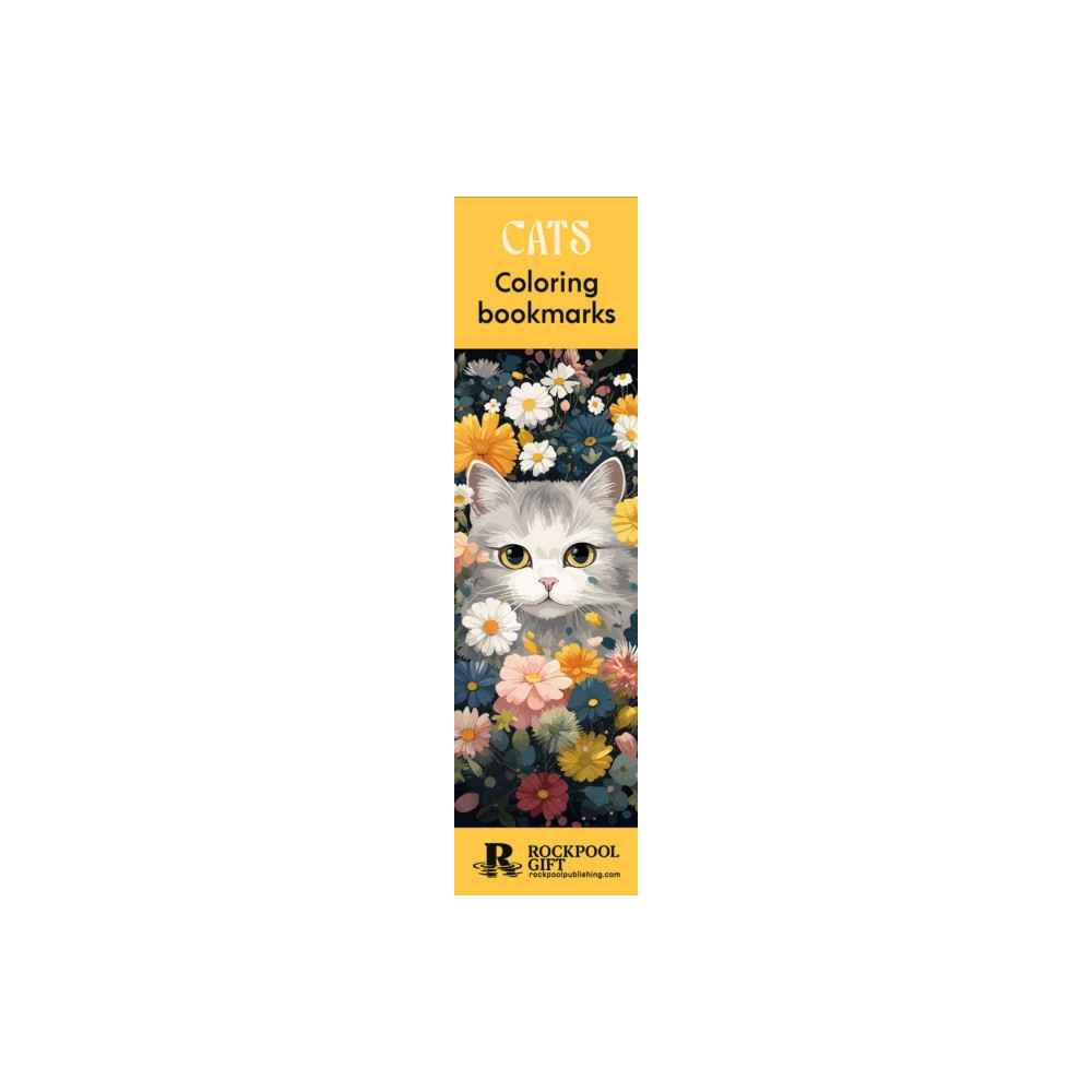 Produktbild för Cats Coloring Bookmarks (häftad, eng)