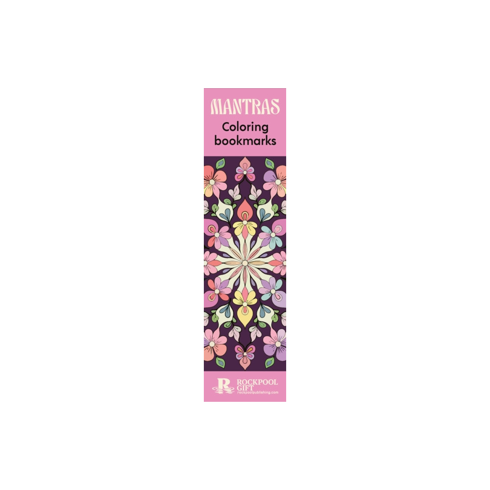 Produktbild för Mantras Coloring Bookmarks (häftad, eng)
