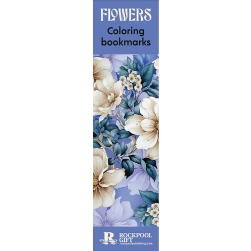 Rockpool Publishing Flowers Coloring Bookmarks (häftad, eng)