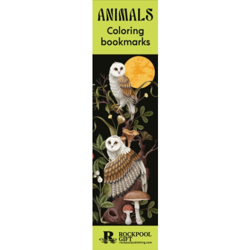 Rockpool Publishing Animals Coloring Bookmarks (häftad, eng)