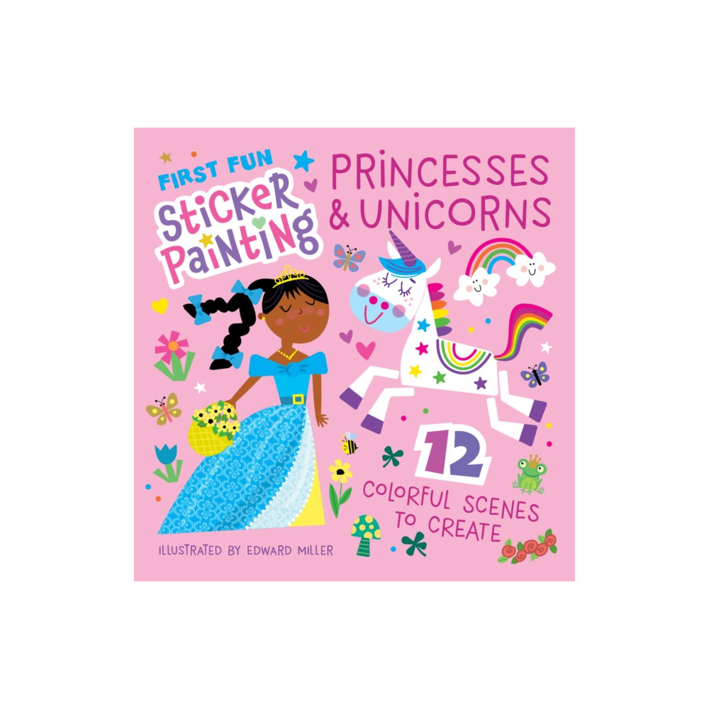Produktbild för First Fun Sticker Painting: Princesses & Unicorns (häftad, eng)
