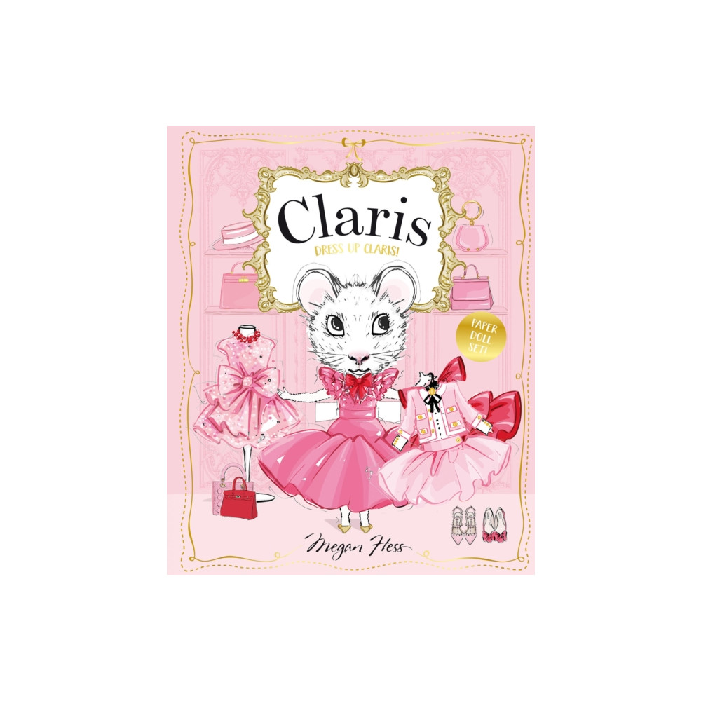 Produktbild för Dress Up Claris! Paper Doll Set (häftad, eng)