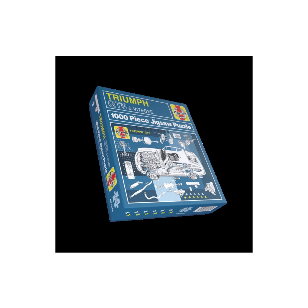 Produktbild för Haynes Triumph GT6 60th Anniversary 1000 Piece Jigsaw Puzzle