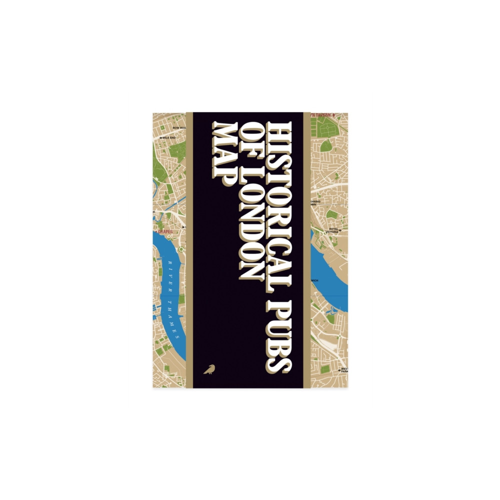 Produktbild för Historical Pubs of London Map