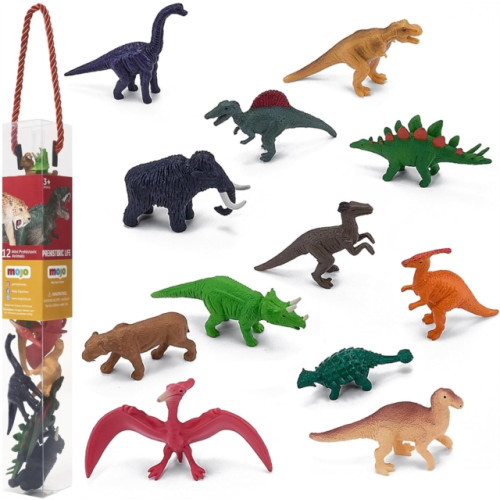 MOJO FUN LTD Prehistoric Life 12pc Assorted Animals