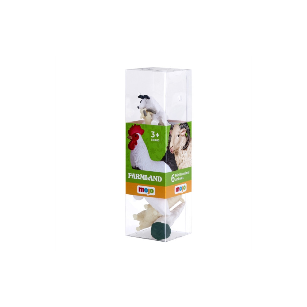 Produktbild för Farm Figure set 6pc 2-Asst