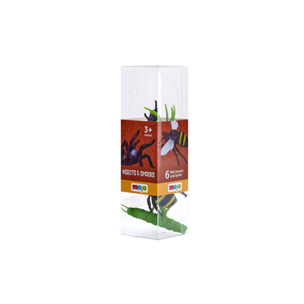 Produktbild för Insects and Spider set 6pcs 2-Asst