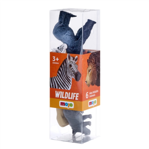 MOJO FUN LTD Wildlife Figure set 6pc 2-Asst