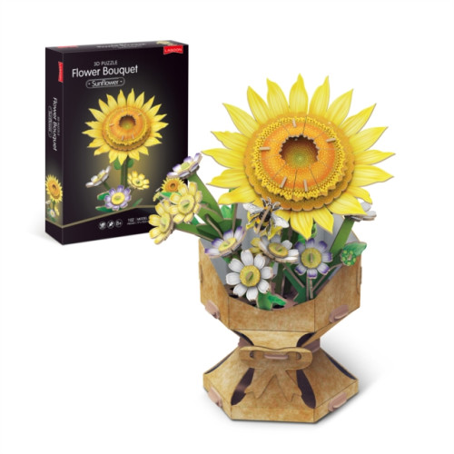Paul Lamond Games Sunflower Flower Bouquet 3D Puzzle