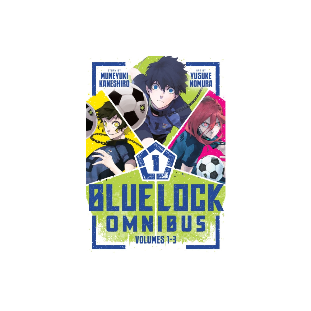 Produktbild för Blue Lock Omnibus 1 (Vol. 1-3) (häftad, eng)