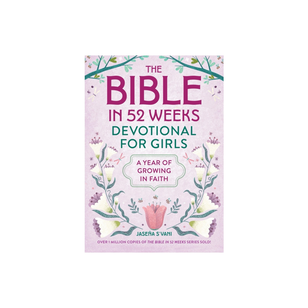 Produktbild för The Bible in 52 Weeks Devotional for Girls (häftad, eng)