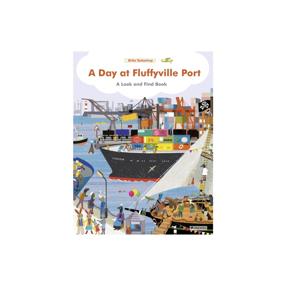 Produktbild för A Day at Fluffyville Port (inbunden, eng)