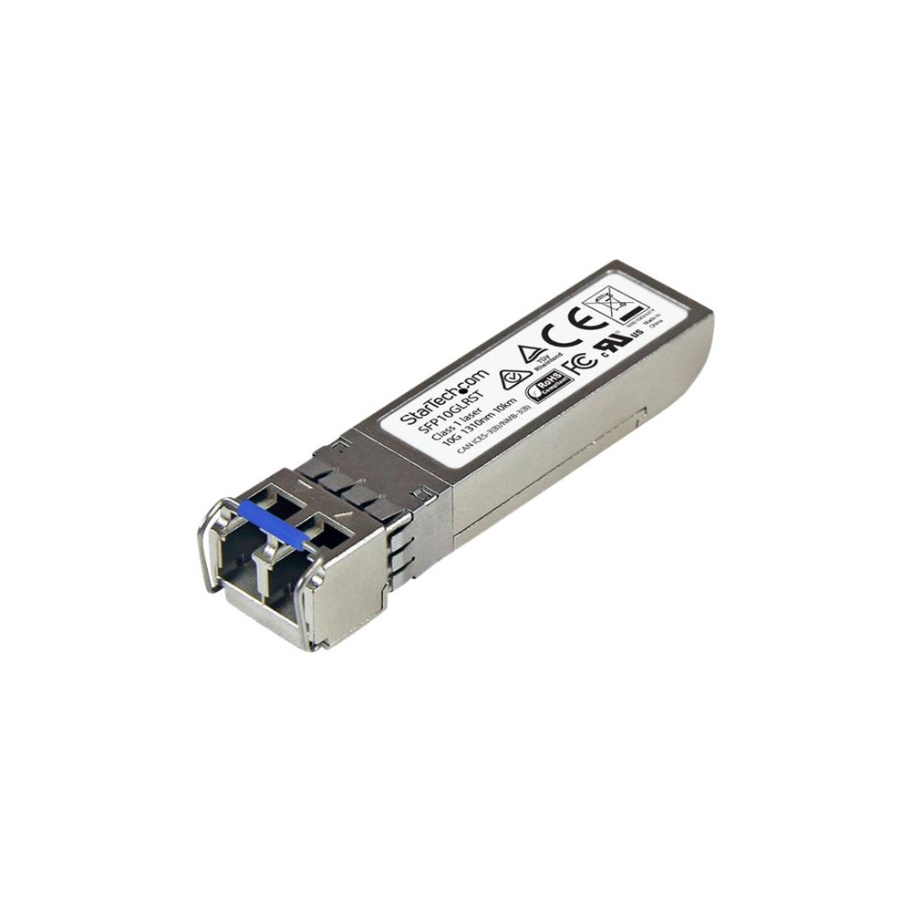Produktbild för Startech Cisco SFP-10G-LR-kompatibel SFP+-sändtagarmodul - 10GBASE-LR - SFP+ sändar/mottagarmodul - 10GbE