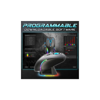 Produktbild för Spirit of Gamer S-EM50BK, högerhand, optisk, RF Wireless + B...