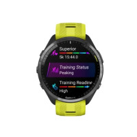Produktbild för Garmin Forerunner 965 - svart - smart klocka med band - amp yellow/black - 32 GB