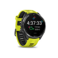 Produktbild för Garmin Forerunner 965 - svart - smart klocka med band - amp yellow/black - 32 GB