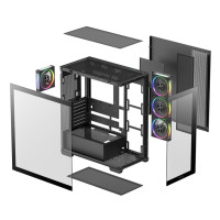 Produktbild för DeepCool CG580 4F V2 - tower - ATX